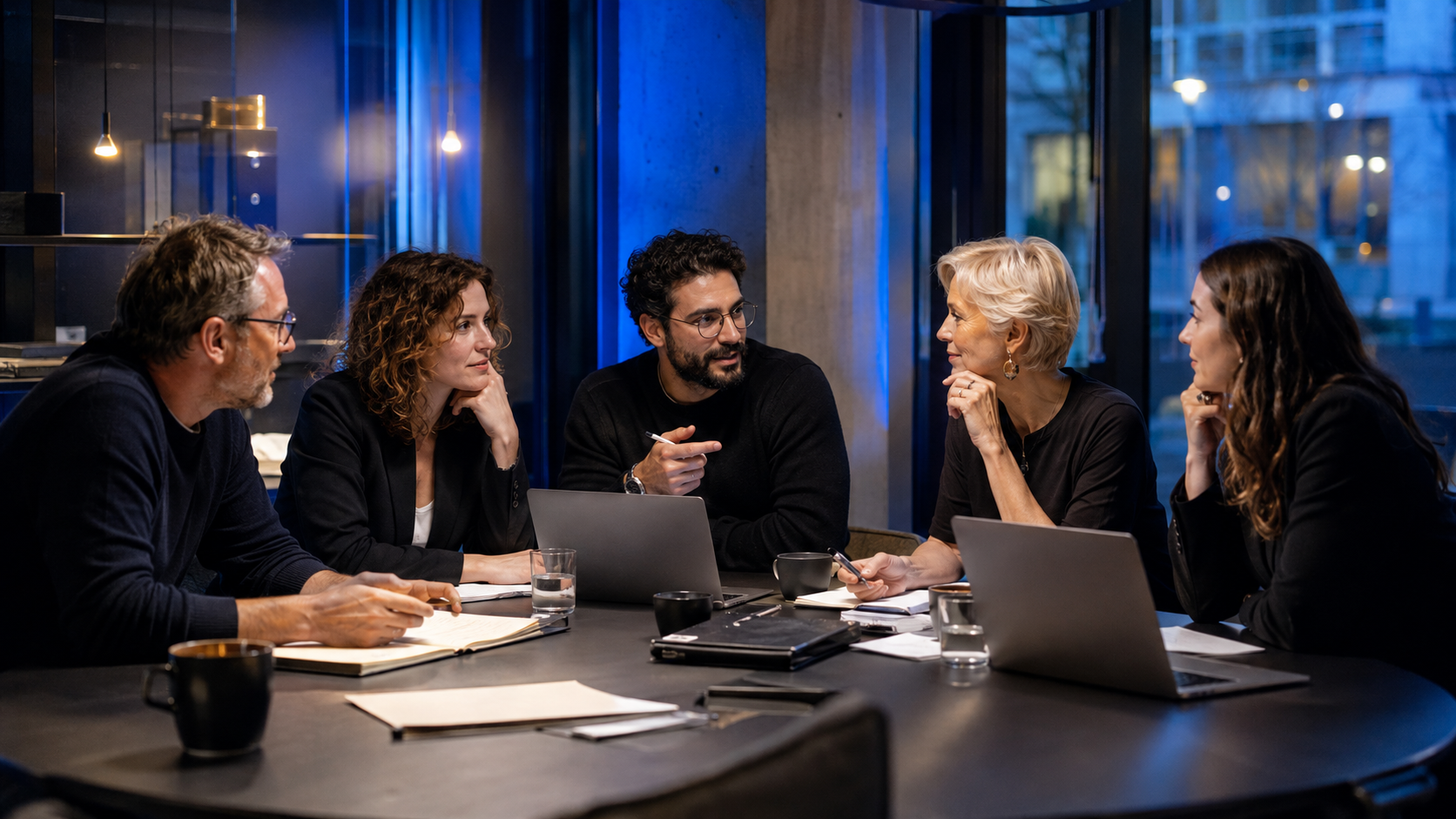 Entrepreneurs européens réunis autour de leurs questions sur l’IA